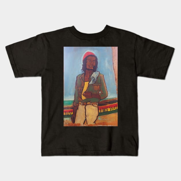 Reggae Legend Kids T-Shirt by LionTuff79